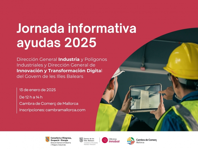 Jornada informativa ayudas 2025: a la innovación y al sector industrial